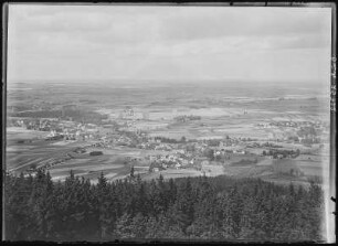 Mönchswalde. Blick vom Mönchswalder Berg