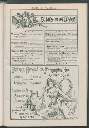 El mes en los teatros.