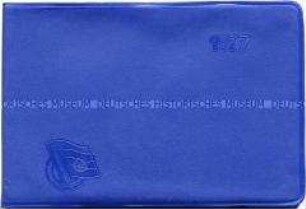 Taschenkalender der DSF für das Jahr 1977 in deutscher und russischer Sprache