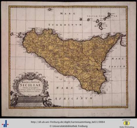 Regni & Insulae Siciliae.