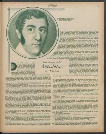 Anécdotas : Del tiempo viejo