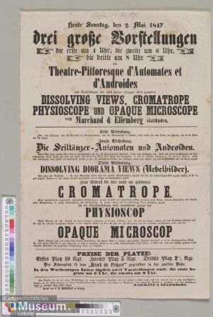 Theatre-Pittoresque d'Automates et d'Androides