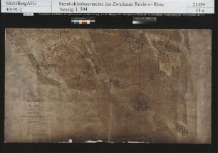 Schacht II bis IV - Schichtenkohlenflöz (II. Flöz) (Bl. 1) mit Nachbringungen