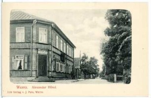 Werro. Alexander Hotel