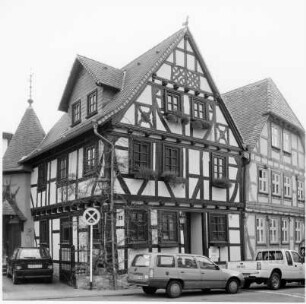 Fachwerkwohnhaus; Bad Homburg, Obergasse 4