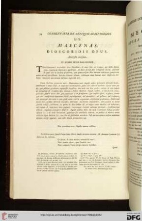 LIX. Maecenas / LIX. Mecenate