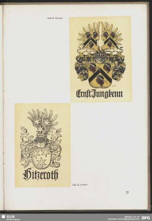 Exlibris für Ernst Jungkenn