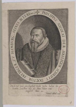 Bildnis des Philippvs Nicolai