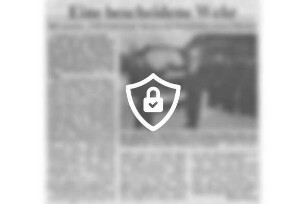 Eine bescheidene Wehr