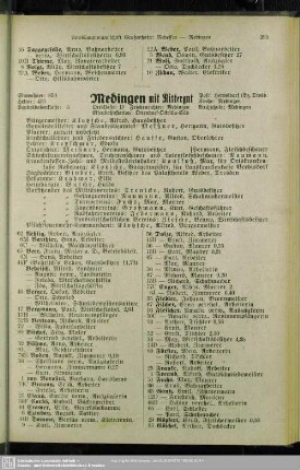Medingen mit Rittergut