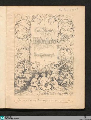53 Kinderlieder mit Clavierbegleitung : Op. 37. 63. 75. 91. 135. 138