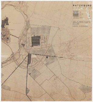 Landschaftsaufbauplanung Ratzeburg: Besitzstruktur 1:5000