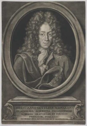 Bildnis des Christianvs Gottlieb Schwarzivs