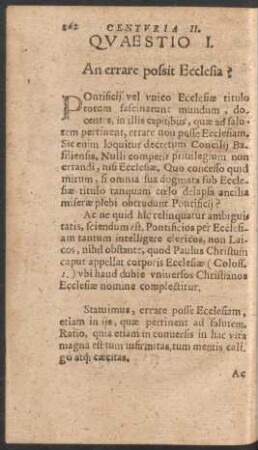 Quaestio I. - Quaestio X.