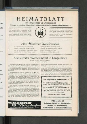 Alter Nürnberger Neujahrswunsch