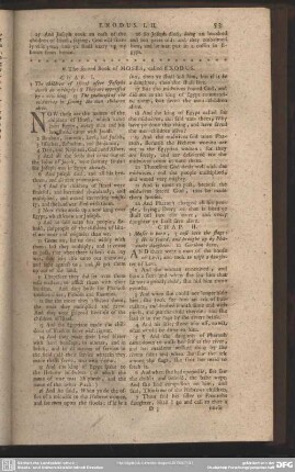 The second Book of Moses, called Exodus