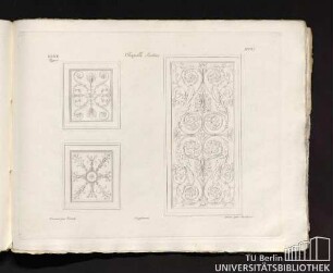 XVIII. Rome. Uggeri. Chapelle Sixtine. Dessiné par Pesenti, Supplement, Gravé par Narducci.