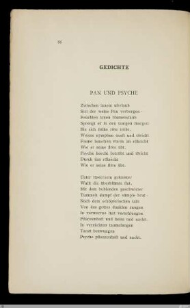 Gedichte / Friedrich Gundolf