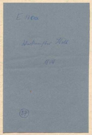 Patent des Werkmeisters Kolb in Hall über die Herstellung von Wasserleitungen mit hydraulischem Mörtel