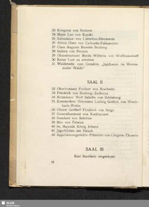 Saal II