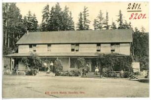Seaside, Oregon. Elk Creek Hotel