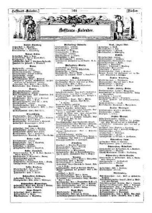 Hofstaats-Kalender