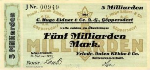 Fünf Milliarden Mark