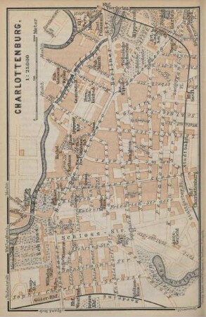 Karte: Charlottenburg (1:25.000)
