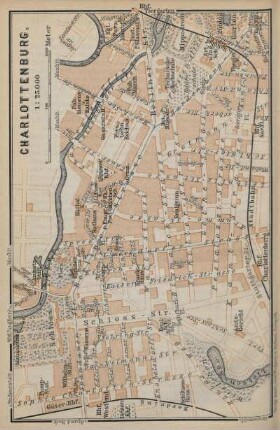 Karte: Charlottenburg (1:25.000)