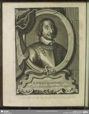 Olivier Cromwell Der Engländischen Republick Protector