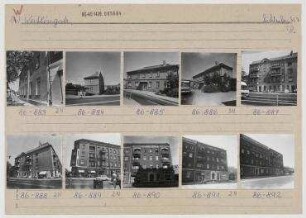 Straßenansichten. Berlin, Lichtenberg, Weitlingstraße