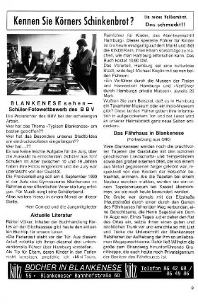 Das Fährhaus in Blankenese : (Fortsetzung aus 6/90)