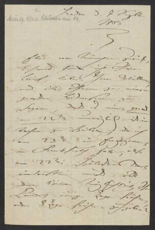 Brief an Franz Wüllner : 07.09.1863