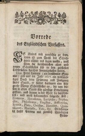 Vorrede des Engländischen Verfassers.