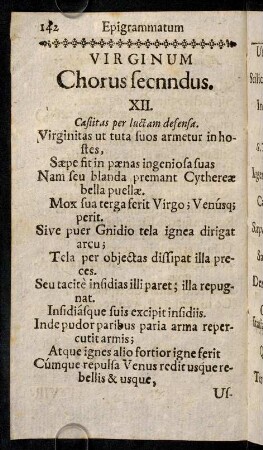 142-157, Virginum Chorus Secnndus.