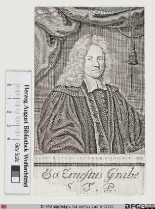 Bildnis Johann Ernst Grabe