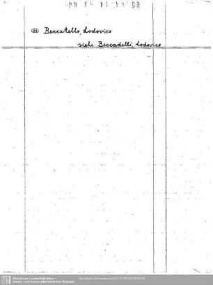Beccatello, Lodovico