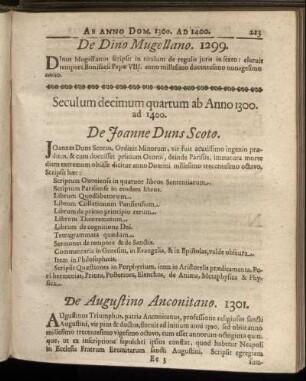 Seculum decimum quartum. - Seculum decimum quintum.