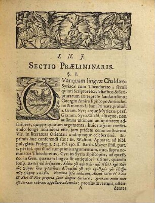 De Lingvae Syriacae Vsv In N. T. Dispvtatio Philologica