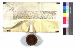 König Sigmund befiehlt der Stadt Rottweil, die nächsten Martinstag fällige Reichssteuer an Burghard von Mannsberg zu zahlen.