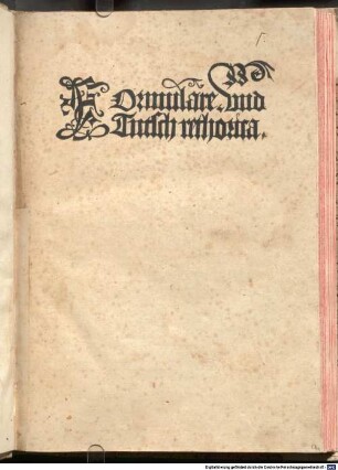 Formulare und deutsch Rhetorica