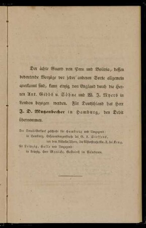 Der ächte Guano von Peru und Bolivia,[...9