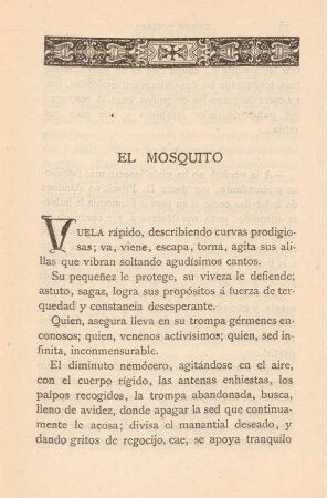 El mosquito