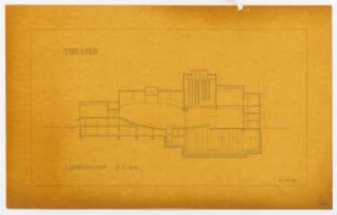 Theater: Längsschnitt M 1:200