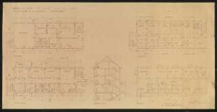 Haus der Jugend, Berlin-Mitte: Grundrisse, Querschnitt A-B