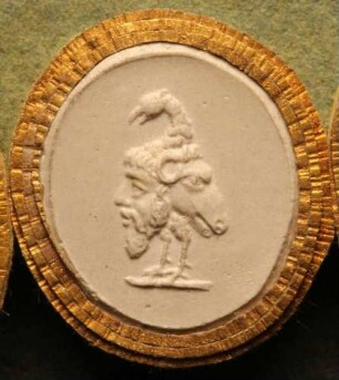 Mischwesen aus Mensch und Tier (Daktyliothek, Zweites Historisches Tausend)