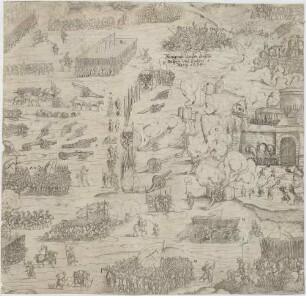 Novigradt Von den christen/ Belagert Und Erobert/ Marty 1594