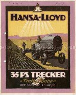 35 PS Trecker / "Treff-Bube" / der höchste Trumph!