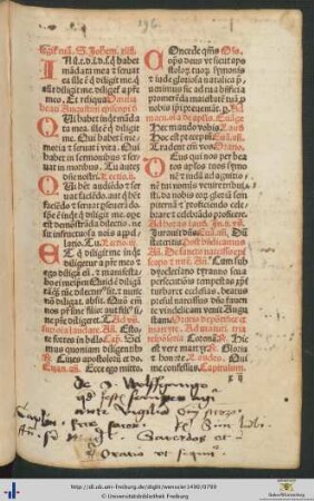 Handschriftliche Ergänzungen