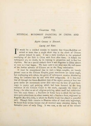 Chapter VII. Mystical Buddhist painting in China and Japan